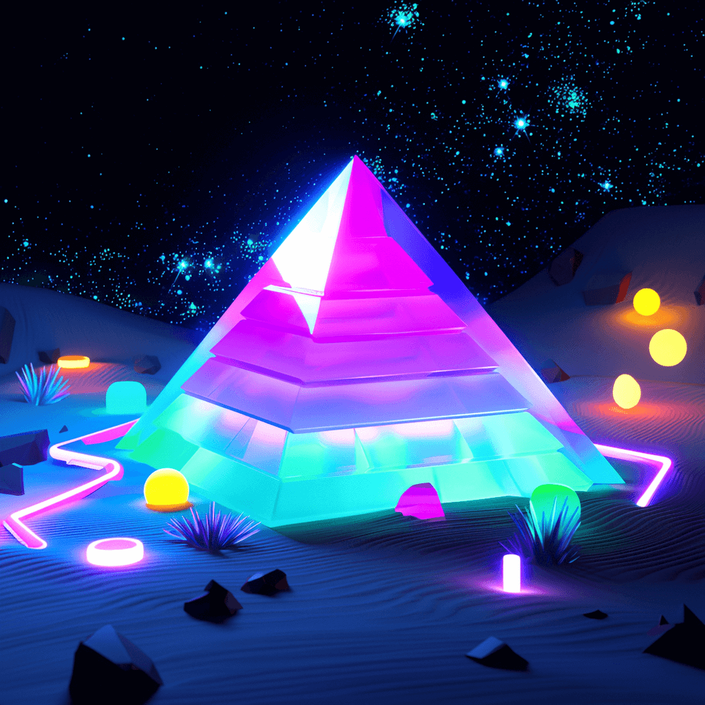 Deep 3D's art works case_pyramid